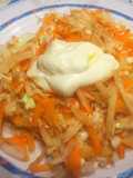 Ensalada repollo, zanahoria y manzana diet!