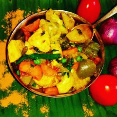 A picture of Mixed veg curry.