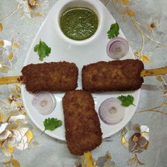 A picture of Chicken lollipops.