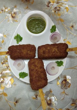 A picture of Chicken lollipops.