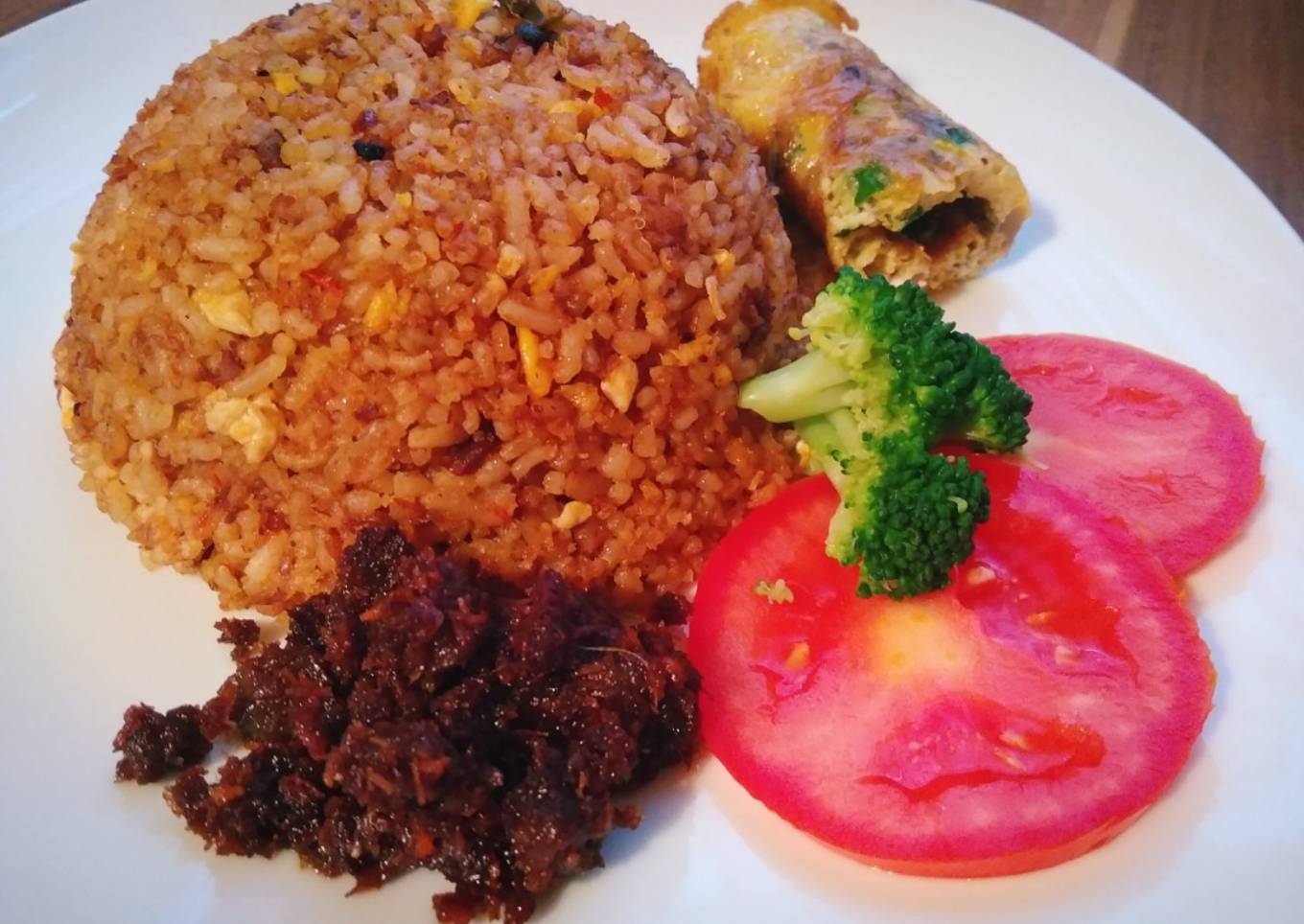 Nasi goreng rendang