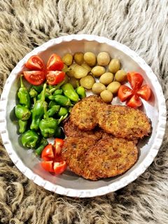 عکسی از دستور کتلت بدون گوشت