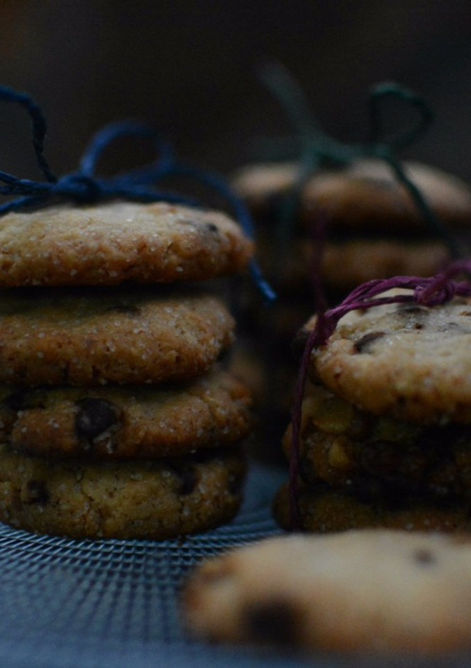 Una foto de Galletas con chocolate chips