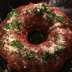 A picture of Pizza Monkey Bread.