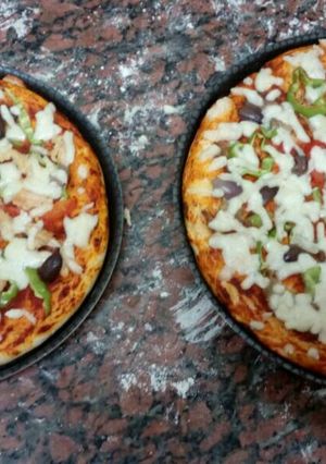 صورة لوصفة بيتزا بيتزا 😋😉