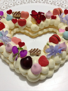 Una foto de Torta de corazón (especial San Valentín)
