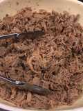 Mechada para sándwiches en olla lenta