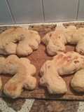 Roscas caseras de fiambre y morrón rojo🫑🧀