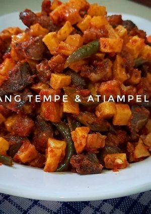 Foto resep Sambel Kentang,Tempe & AtiAmpela Asam Manis