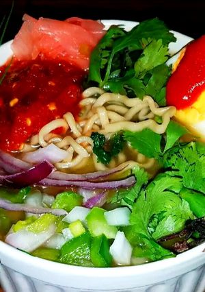 A picture of Mike's Ramen Soup Starters.