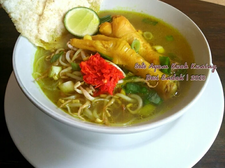 Cara Mudah Menyiapkan Resep Soto Ayam Bening Kuah Kuning (Tanpa Santan) 04.11.2018 yang Menggugah Selera Anti Ribet, Sempurna