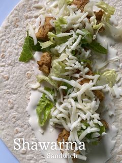 صورة لوصفة شاورما ساندويتش 🌯
