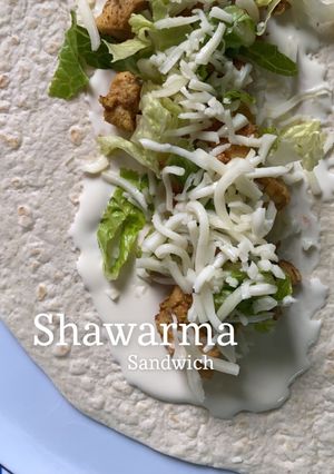 صورة لوصفة شاورما ساندويتش 🌯