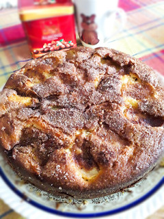 Una foto de Torta rústica de manzanas 🍎🍏🍎🍏🍎👨🍳😋