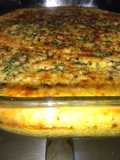 Polenta de maíz gratinada