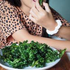 รูปของ Sesame Roasted Kale