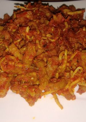 Foto resep Tempe teri balado
