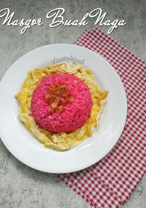 Foto resep Nasi Goreng Buah Naga