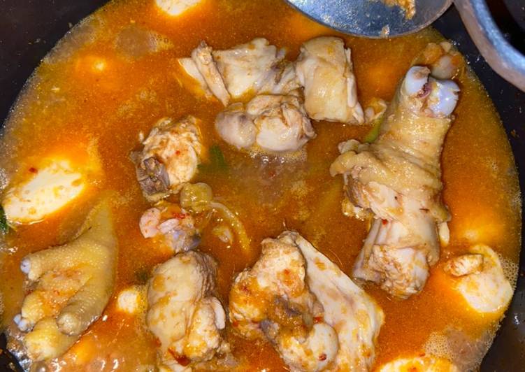 Cara Gampang Membuat Asam Pedas Ayam 🥵, Bisa Manjain Lidah