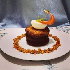 A picture of Crunchy noodle kabab.