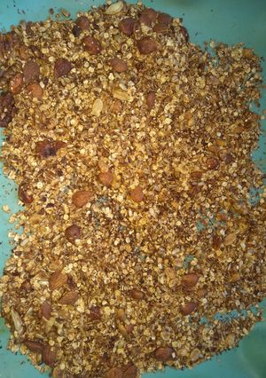 Una foto de Granola caserita y baja en azúcar