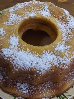 Una foto de Pastel de mandarinas trituradas