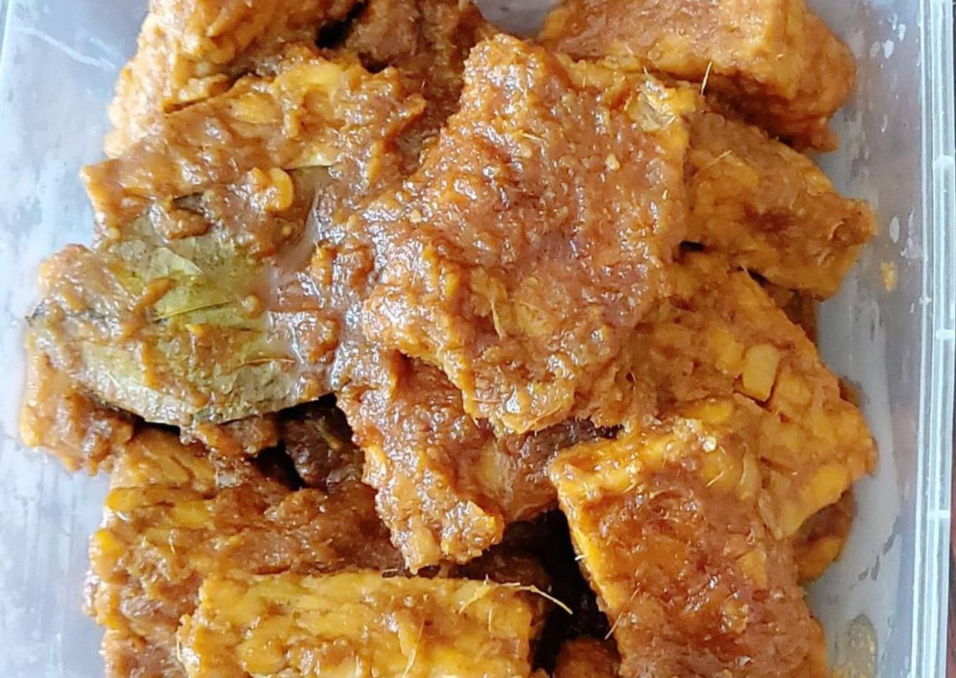 Tempe bacem ungkep