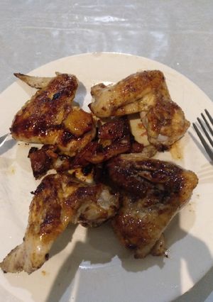 Una foto de Alitas con miel