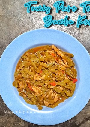 Foto resep Tumis Pare Tempe Bumbu Kecap