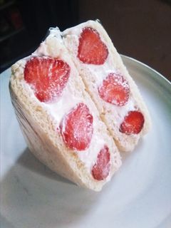 Foto resep Fruit sando 🍓