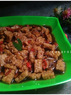 Foto resep 15. Tempe Kuah Kecap Pedas #seninSEMANGAT