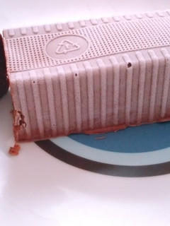 Una foto de Postre de plátano y chocolate muy fácil "sin horno" 🍌🍫