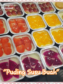 Foto resep Puding Susu Buah