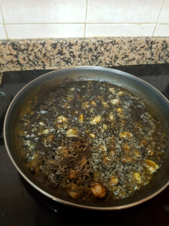Una foto de Arroz negro