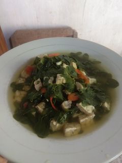 Foto resep Sayur bening kelor