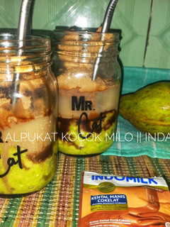 Foto resep Alpukat Kocok Milo
