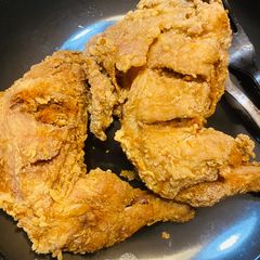 A picture of Crispy chicken 🍗.