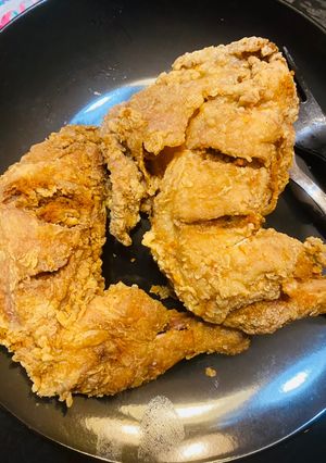 A picture of Crispy chicken 🍗.