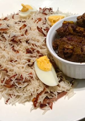 A picture of Jasmine flower rice.