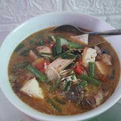 รูปของ Kotokan ikan cue tahu kacang panjang