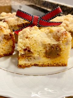 Una foto de Pastel con plátano y Dulce de leche