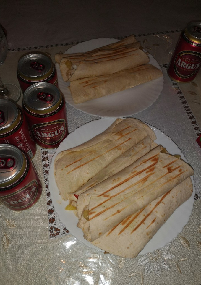 Una foto de Kebab casero
