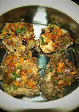 A picture of Steamed Chicken.