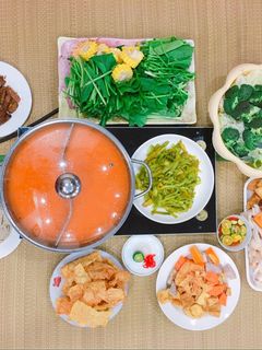 Hình của món Lẩu mùng (Chay).
