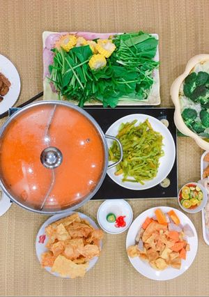 Hình của món Lẩu mùng (Chay).
