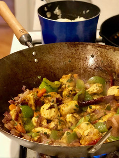 A picture of Wok Seared Chicken and Vegetables.
