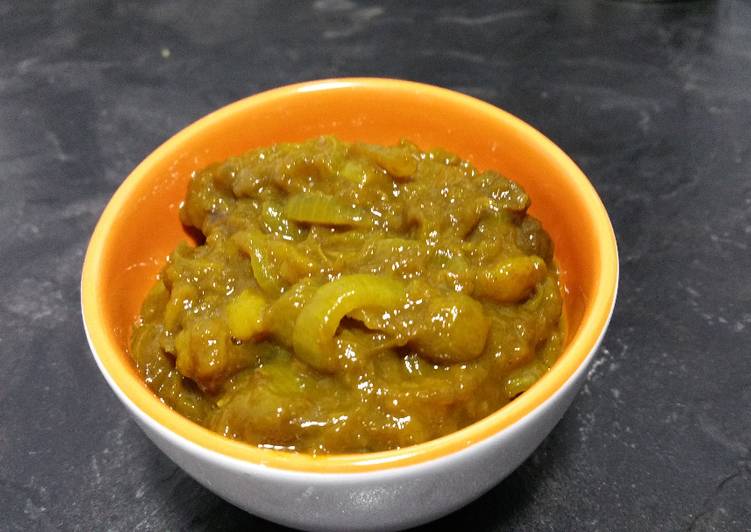 Recipe of Perfect Mango and onion chutney