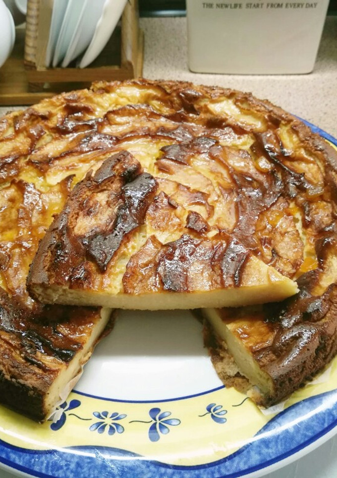 Una foto de Tarta de manzana súper rápida