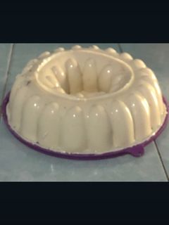Una foto de Gelatina de mazapán con gansito