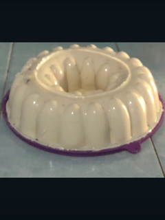 Una foto de Gelatina de mazapán con gansito